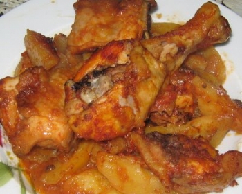Soya Soslu Fırında Piliç